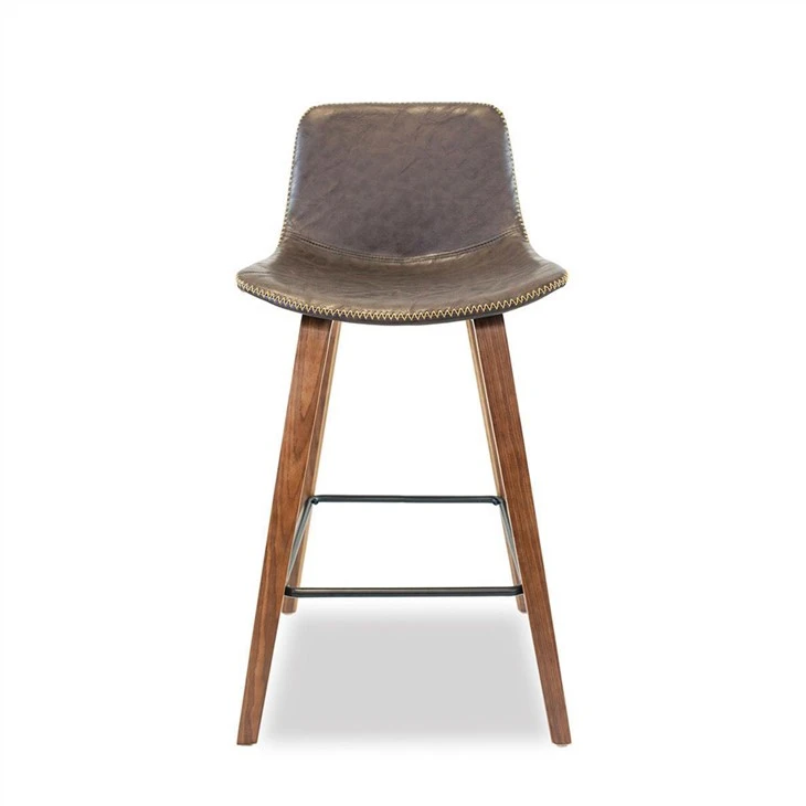 Barstools szék fém lábtartó PU párnás ülés