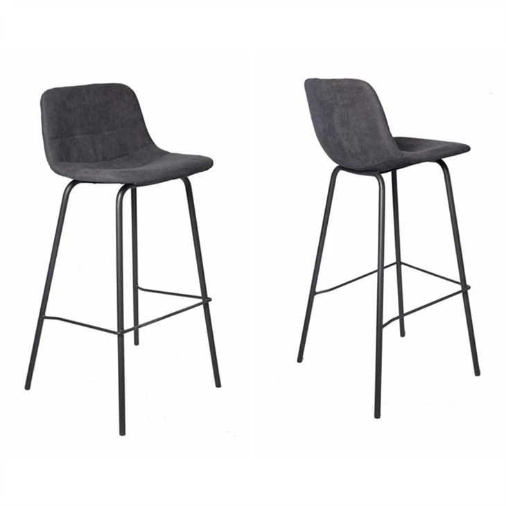 High Quality  Fabric Cover Bar Chair