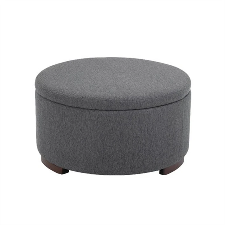 Comfort kerek oszmán szürke szövet