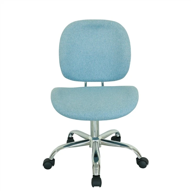 Ergonomikus kialakítású, állítható magasságú kék irodai szék