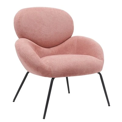 Fabric Accent szék acél lábakkal
